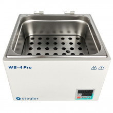Водяная баня Stegler WB-4 Pro (15 л, Tкомн.+5...100 °С, 4 места)