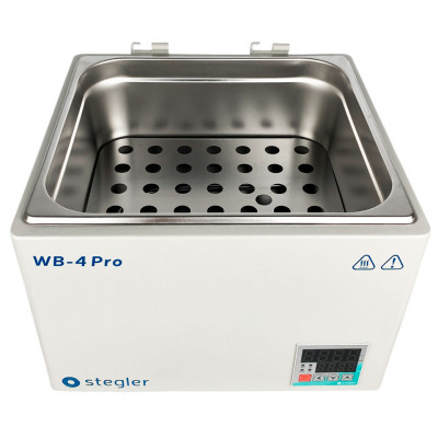 Водяная баня Stegler WB-4 Pro (15 л, Tкомн.+5...100 °С, 4 места) Водяная баня Stegler WB-4 Pro (15 л, Tкомн.+5...100 °С, 4 места)