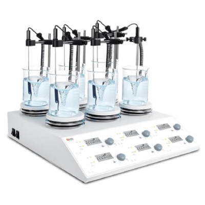 Мешалка магнитная DLAB MS-H280-S6 (6-ти местная, 280°C, 1500 об/мин., диам. 134 мм, 6х3 л) цифровая с подогревом, ЖК-дисплеем и с датчиком PT1000-A, арт. 8030351112 + 18900016 Мешалка магнитная DLAB MS-H280-S6 (6-ти местная, 280°C, 1500 об/мин., диам. 134 мм, 6х3 л) цифровая с подогревом, ЖК-дисплеем и с датчиком PT1000-A, арт. 8030351112 + 18900016