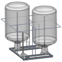 Инжекционный модуль XPZ FA-L04 (4 места, 2 места для бутылей объёмом 15 л)