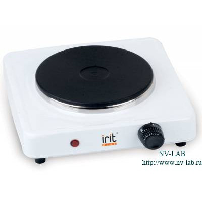 Электрическая плита IRIT IR-8004 (1-конф. С терморег., закр.спир.,1,0кВ) Электрическая плита IRIT IR-8004 (1-конф. С терморег., закр.спир.,1,0кВ)
