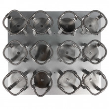 Платформа Stegler TS-FC-A с держателями колб 12×100мл для шейкера POS-12