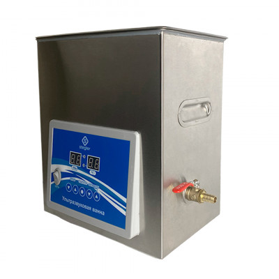 Ультразвуковая ванна (мойка) Stegler 5DT (5 л, 20-80 °C, 120 Вт) Ультразвуковая ванна (мойка) Stegler 5DT (5 л, 20-80 °C, 120 Вт)