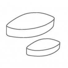 Набор мешальников IKA IKAFLON 70 ellipse (Ø20×70 мм, 5 шт./уп.)
