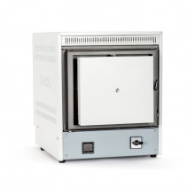Лабораторная муфельная печь SNOL 7,2/1200 LSC 01 (до 1200 °C, 7,2 л, камера керамика, дверь открывается вбок, электронный терморегулятор)