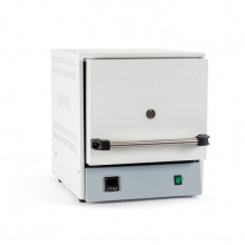 Лабораторная муфельная печь для озоления SNOL 8,2/1100 LHM 21 (до 1100 °C, 8,2 л, камера термоволокно, дверь открывается вверх, программируемый терморег