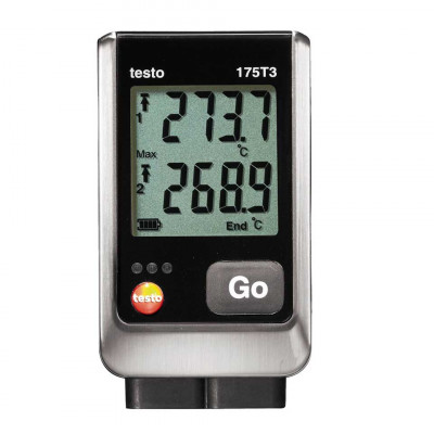 Логгер данных температуры Testo 175 T3 (двухканальный, разъёмы для внешних зондов) Логгер данных температуры Testo 175 T3 (двухканальный, разъёмы для внешних зондов)