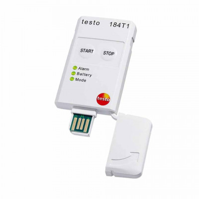 USB-логгер данных температуры Testo 184 T1 (без дисплея) USB-логгер данных температуры Testo 184 T1 (без дисплея)