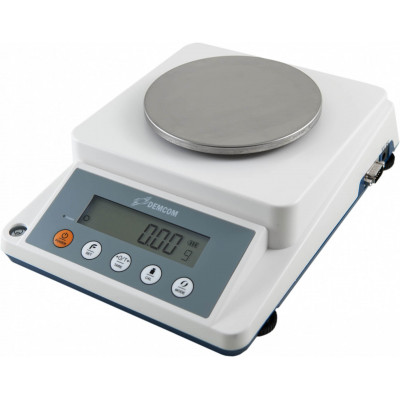 Весы лабораторные DEMCOM DL-601 (610 г, 0,1 г, внешняя калибровка) Весы лабораторные DEMCOM DL-601 (610 г, 0,1 г, внешняя калибровка)