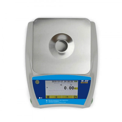 Весы лабораторные MERTECH M-ER 123 ACFJR-150.005 SENSOMATIC TFT (150 г, 0,005 г, внешняя калибровка) Весы лабораторные MERTECH M-ER 123 ACFJR-150.005 SENSOMATIC TFT (150 г, 0,005 г, внешняя калибровка)