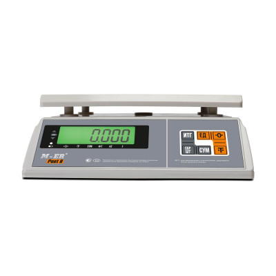 Весы порционные MERTECH M-ER 326 AFU-3.01 Post II LCD RS-232 (3 кг, 0,1 г, внешняя калибровка) Весы порционные MERTECH M-ER 326 AFU-3.01 Post II LCD RS-232 (3 кг, 0,1 г, внешняя калибровка)