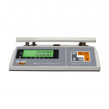 Весы порционные MERTECH M-ER 326 FU-6.01 LCD (6 кг, 0,1 г, внешняя калибровка, без АКБ)
