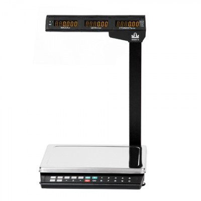 Весы платформенные торговые Масса-К MK-15.2-TH21 (15000 г, 2/5 г, внешняя калибровка) Весы платформенные торговые Масса-К MK-15.2-TH21 (15000 г, 2/5 г, внешняя калибровка)